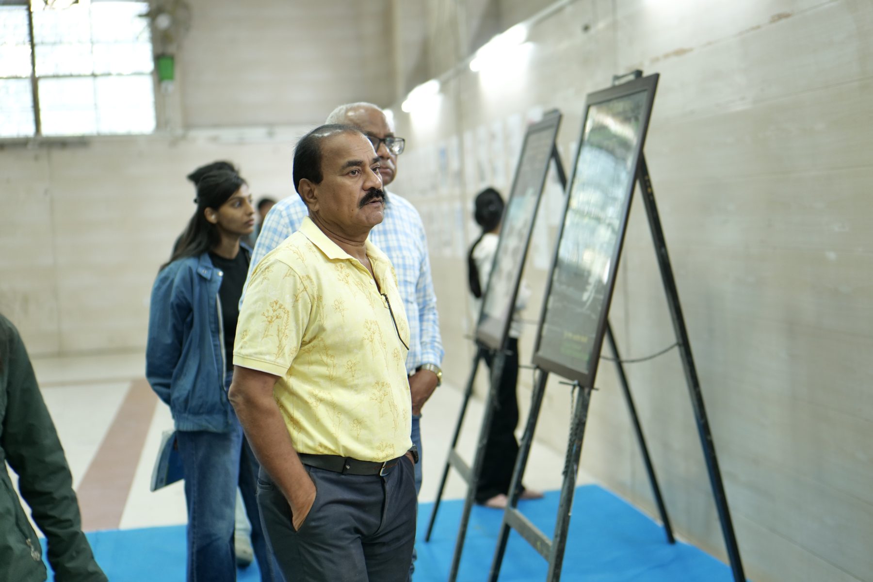 Micro-exhibition at the Government College of Art and Design, Nagpur