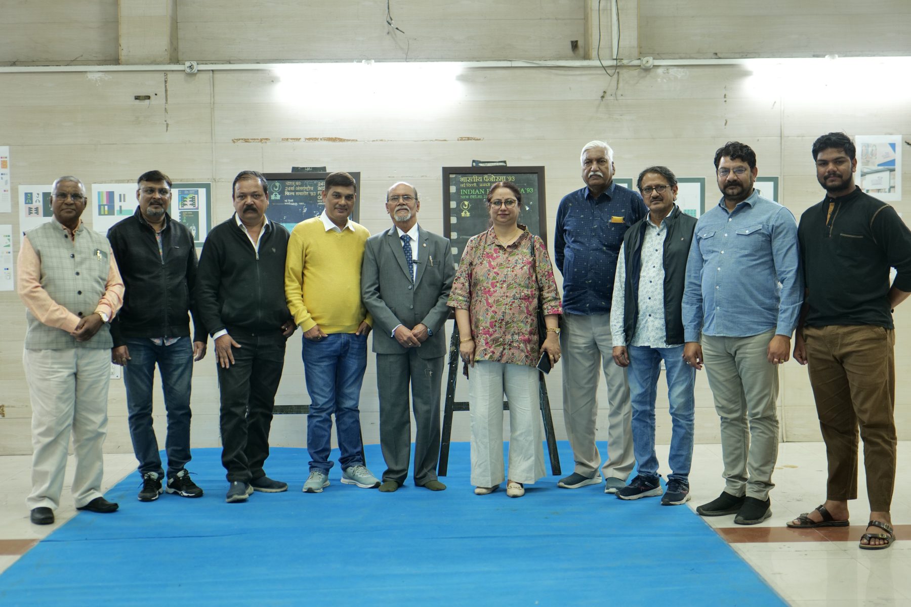 Micro-exhibition at the Government College of Art and Design, Nagpur
