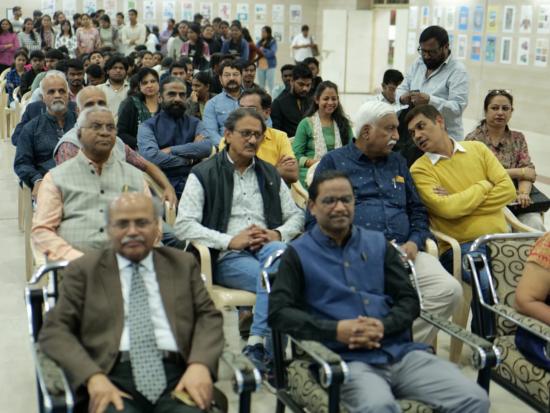 The book launch at GCAD, Nagpur