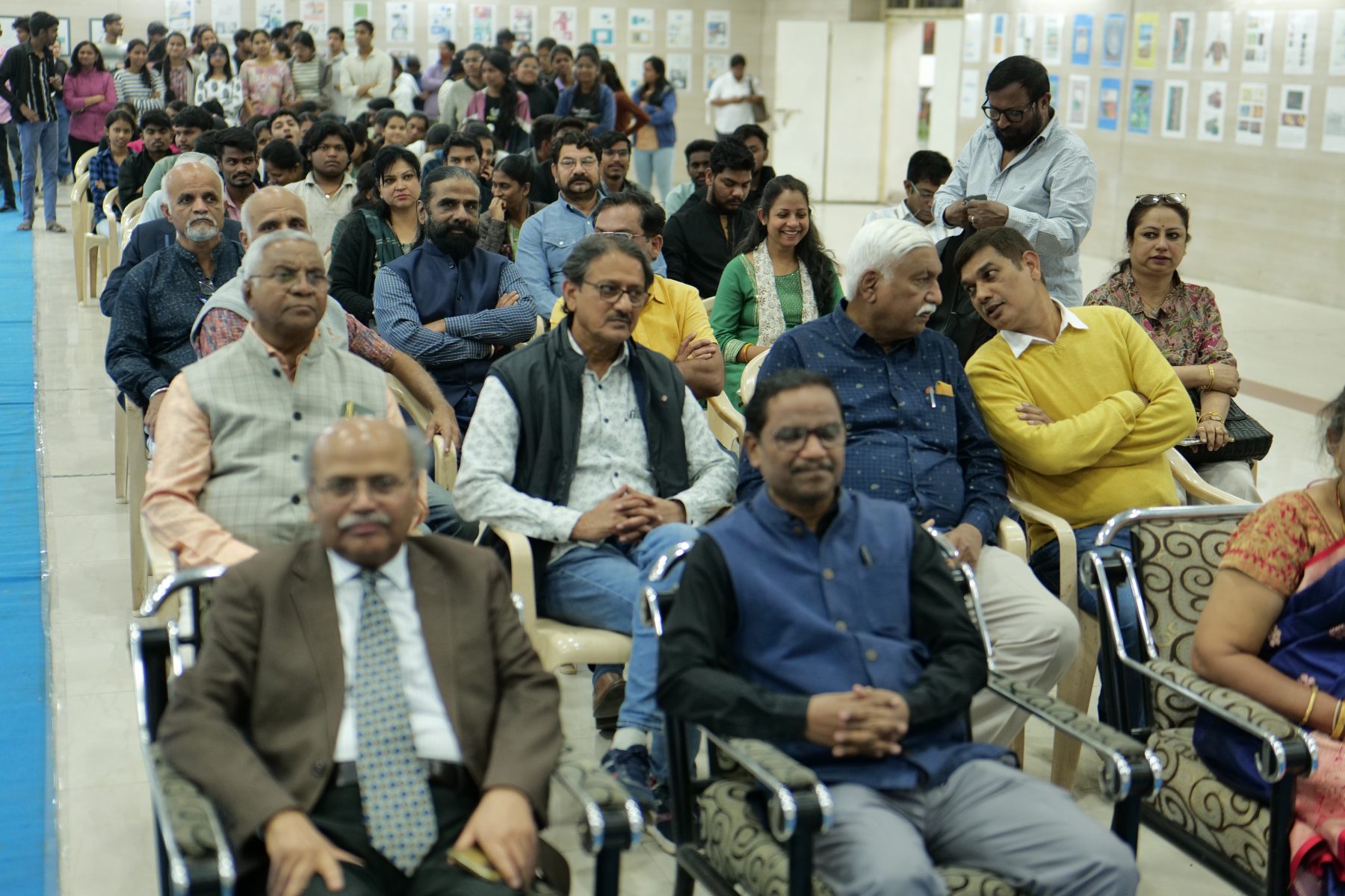 Book launch and micro-exhibition at GCAD, Nagpur, December 2025
