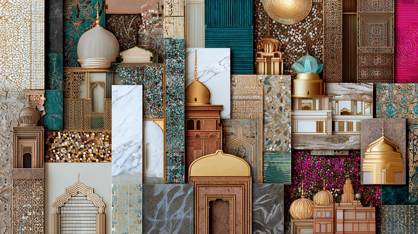 Vernacular Branding — colourful archive collage