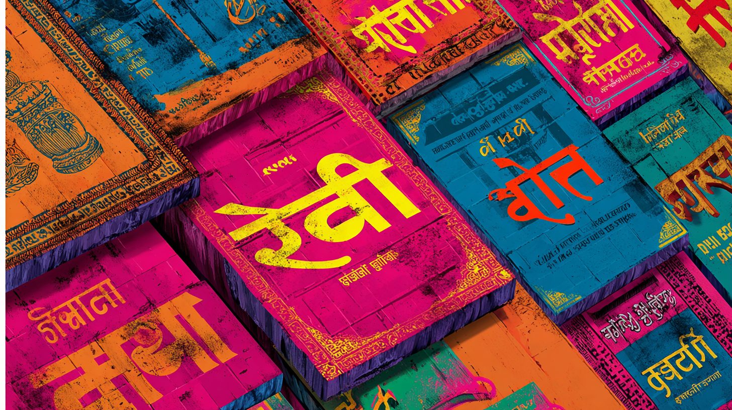 Vernacular Branding — colourful archive collage